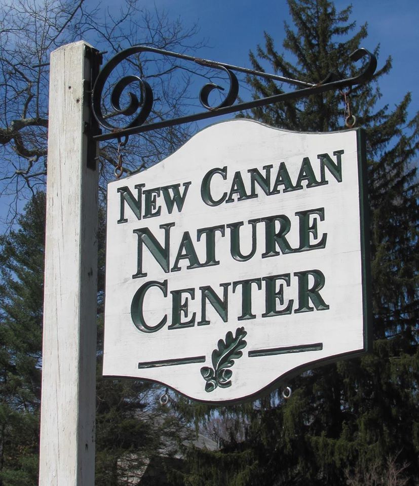 New Canaan Nature Center signage