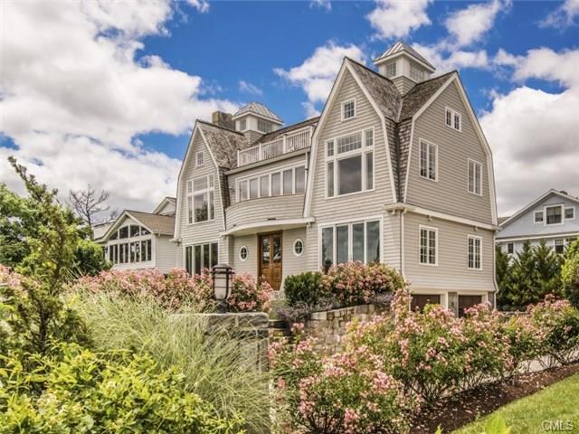 Old style home with garden